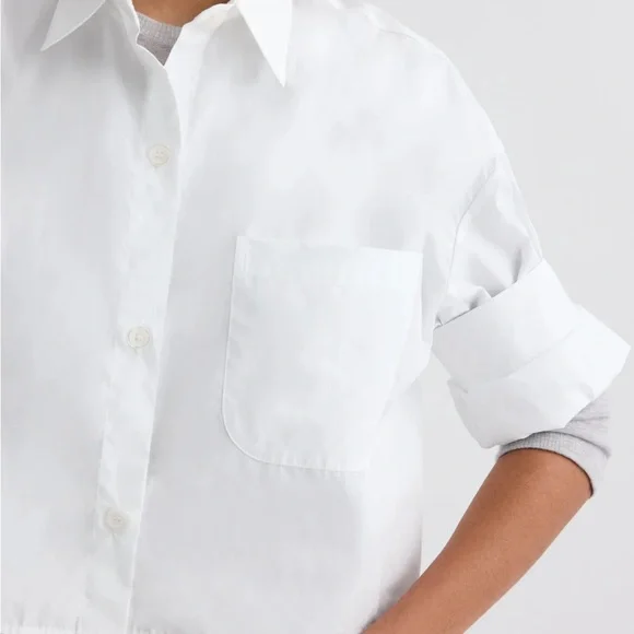 NEW TWP Next Ex Shirt in Cotton Poplin